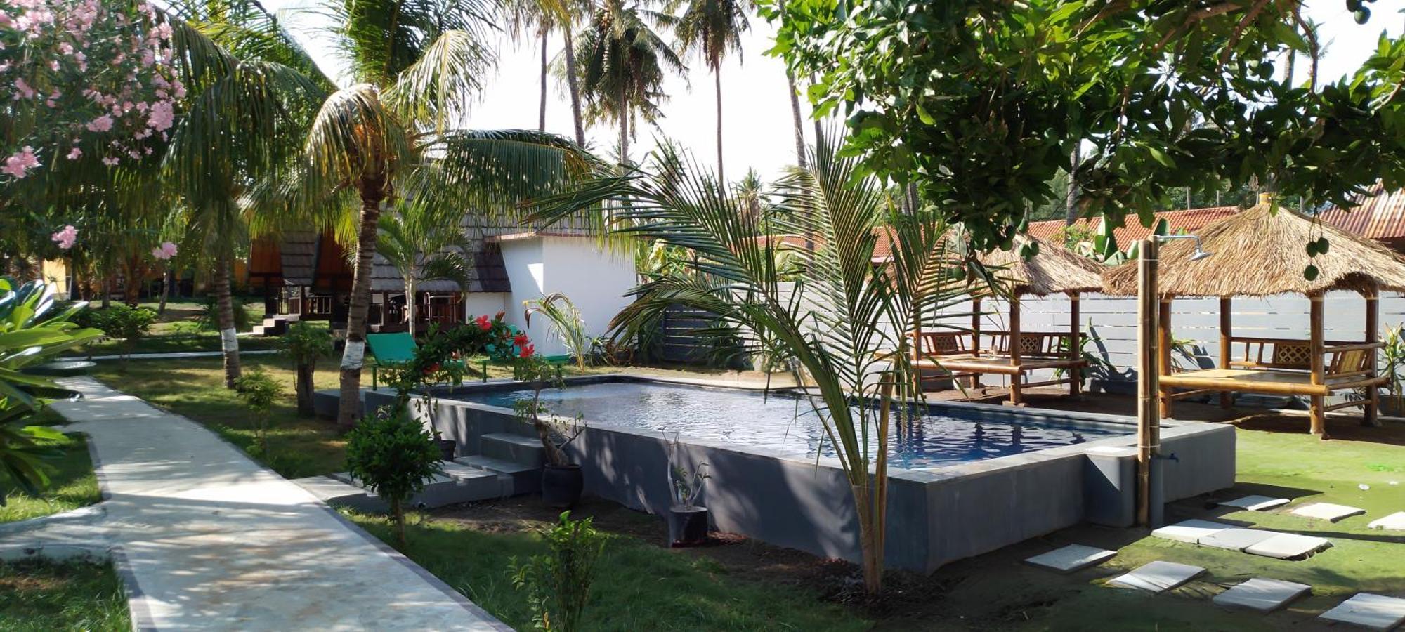 Pandan Bungalow ギリ・アイル エクステリア 写真