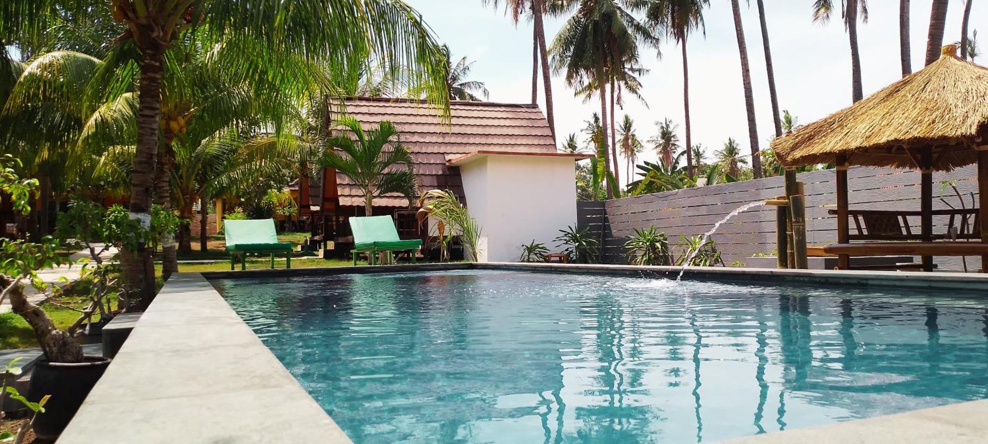 Pandan Bungalow ギリ・アイル エクステリア 写真